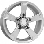 Диски K&K КС621 ТРИАЛ 6.5x15/5x139.7 D110.1 ET5 СИЛЬВЕР