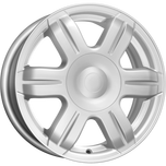 Диски K&K КС670 6x15/4x100 D54.1 ET48 сильвер Диски K&K КС670 6x15/4x100 D54.1 ET48 сильвер