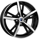 Диски K&K Фишт 6.5x16/5x114.3 D67.1 ET50 Алмаз черный
