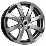 Диски K&K Джемини 6x15/4x100 D60.1 ET40 Дарк платинум Диски K&K Джемини 6x15/4x100 D60.1 ET40 Дарк платинум