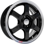 Диски SKAD Киото 6x15/4x100 D60.1 ET40 антрацит алмаз