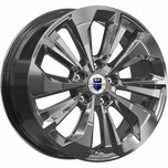 Диски K&K KC936 Авиор 7x17/5x114.3 D66.1 ET40 Дарк платинум брайт