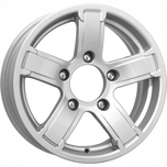 Диски K&K KC462 Ангара 6.5x15/5x139.7 D98.0 ET40 сильвер