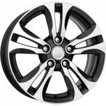 Диски K&K КС634 6.5x16/5x114.3 D67.1 ET50 алмаз черный Диски K&K КС634 6.5x16/5x114.3 D67.1 ET50 алмаз черный