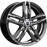Диски K&K КС731 SAYAN 6x16/5x114.3 D67.1 ET45 дарк платинум