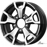 Диски iFree Тайган 6x16/5x139.7 D98.1 ET40 Блэк Джек
