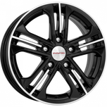 Диски K&K KC666 Trinity 6.5x16/5x114.3 D66.1 ET40 Алмаз черный