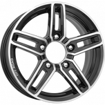 Диски K&K Дон 6.5x16/5x139.7 D98.0 ET40 Алмаз черный