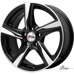 Диски iFree Кайт 7x16/5x110 D65.1 ET37 Блэк Джек