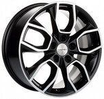 Диски Khomen Wheels KHW 1713 7x17/5x108 D60.1 ET45 Black-FP