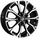 Диски Khomen Wheels KHW1605 6.5x16/5x114.3 D66.1 ET40 Black-FP Диски Khomen Wheels KHW1605 6.5x16/5x114.3 D66.1 ET40 Black-FP