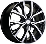 Диски Khomen Wheels KHW1806  7x18/5x114.3 D66.5 ET37 Black-FP