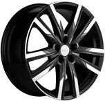 Диски Khomen Wheels KHW1905 7.5x19/5x108 D63.4 ET46 Black-FP Диски Khomen Wheels KHW1905 7.5x19/5x108 D63.4 ET46 Black-FP