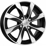 Диски K&K Джемини 5.5x14/4x98 D58.5 ET40 Алмаз черный Диски K&K Джемини 5.5x14/4x98 D58.5 ET40 Алмаз черный