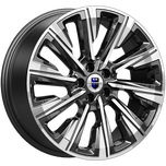 Диски K&K Галего 7.5x19/5x114.3 D64.1 ET40 Алмаз черный