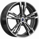 Диски K&K Karrera Light 7x18/5x110 D65.1 ET38 Алмаз черный