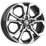 Диски K&K KC892 6.5x17/5x114.3 D66.0 ET50 DIA 66,1 Алмаз черный