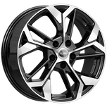 Диски K&K КС1062 6.5x17/5x114.3 D66.0 ET45 Алмаз черный