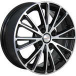 Диски K&K Меандр 6x16/4x98 D58.0 ET35 Алмаз черный