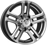 Диски K&K Палладика 7x16/5x139.7 D98.0 ET30 дарк платинум Диски K&K Палладика 7x16/5x139.7 D98.0 ET30 дарк платинум