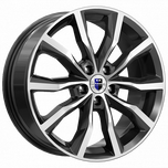 Диски K&K Портер 7.5x18/5x110 D65.1 ET35 Алмаз черный Диски K&K Портер 7.5x18/5x110 D65.1 ET35 Алмаз черный